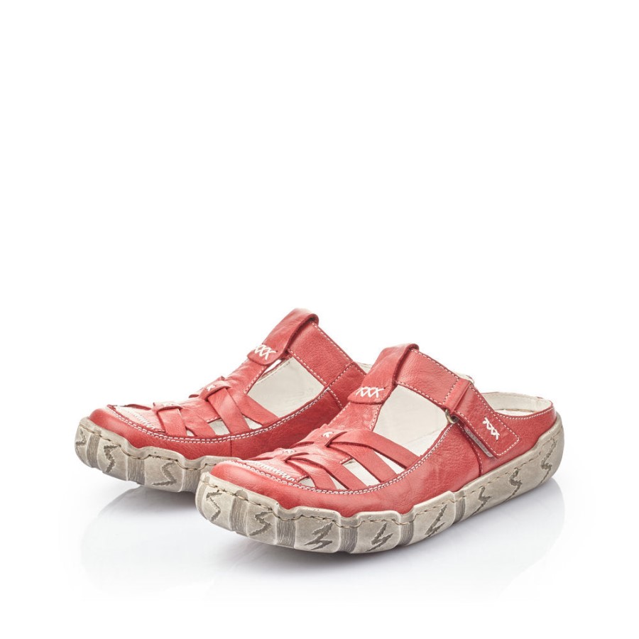 Rieker L0396 Hertha Red