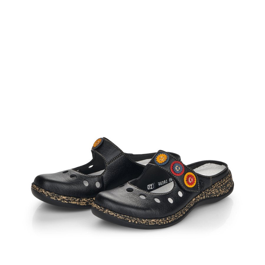 Rieker Negru 46381 Margaretă