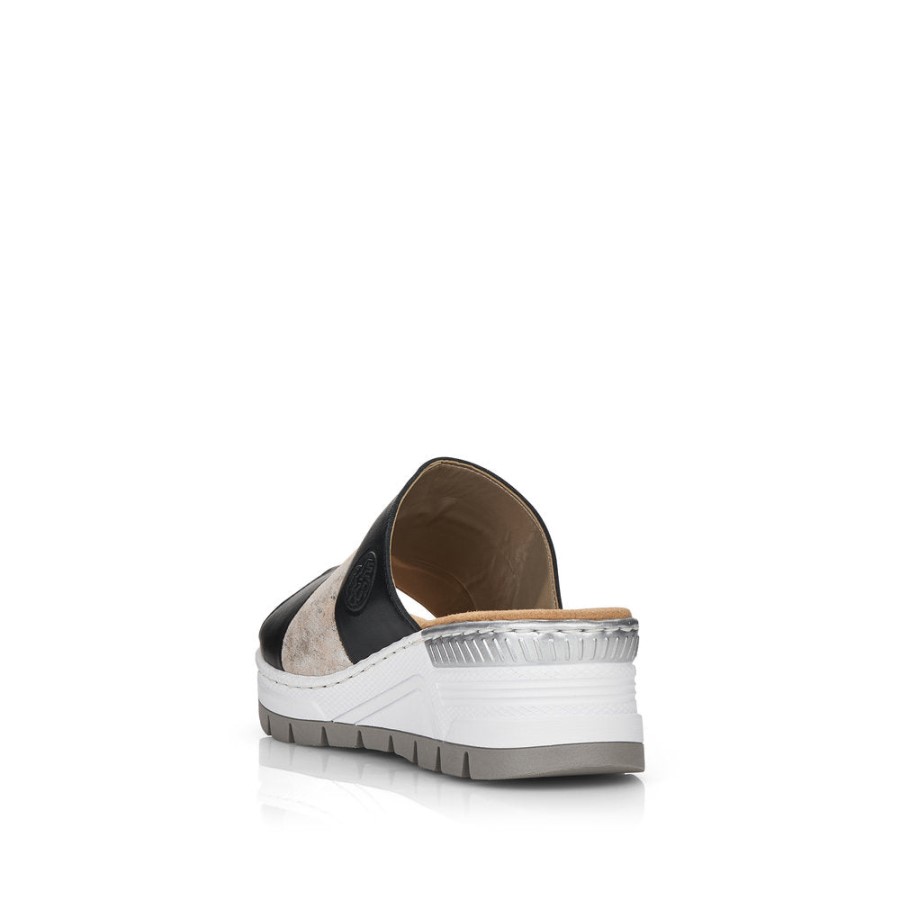 Rieker Negru 66492 Trandafir