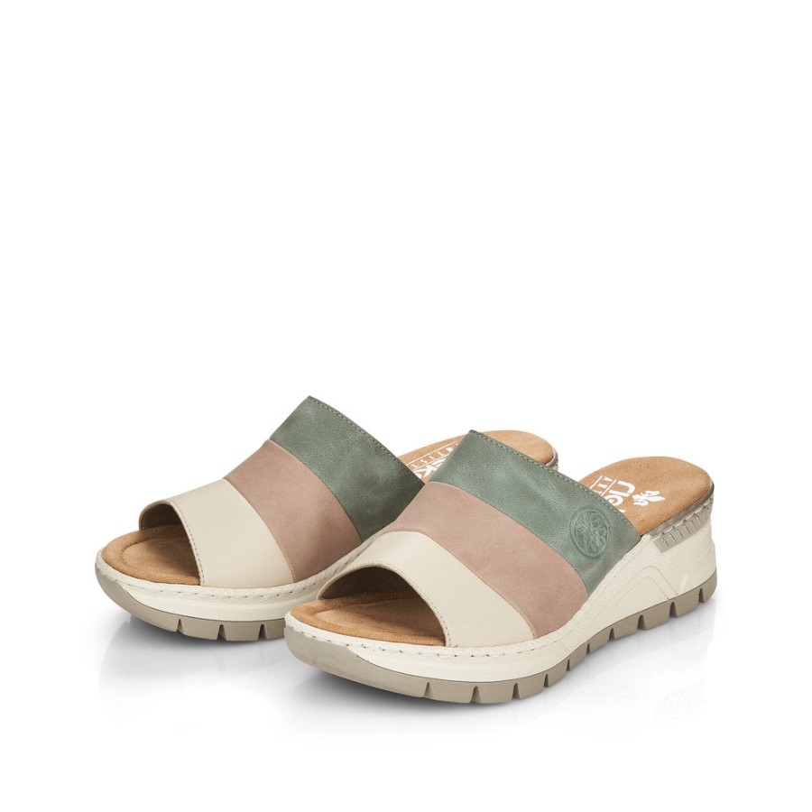 Rieker Negru 66492 Trandafir