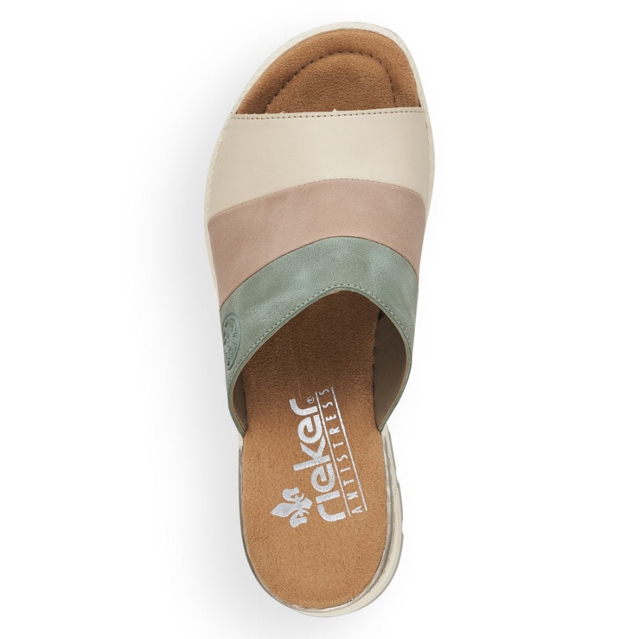 Rieker Negru 66492 Trandafir