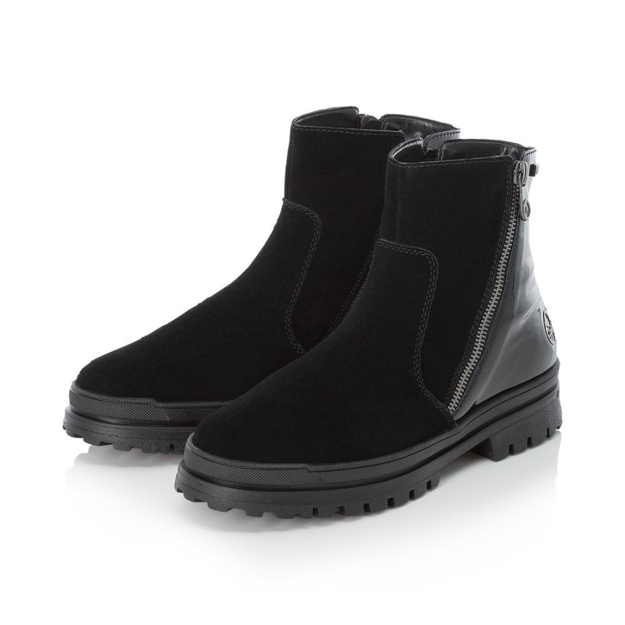 Rieker Z5451 Solar Negru