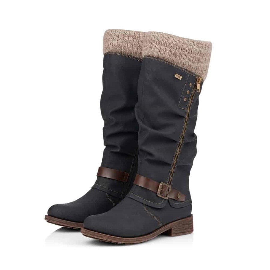 Rieker Remonte |d8076-02 Negru