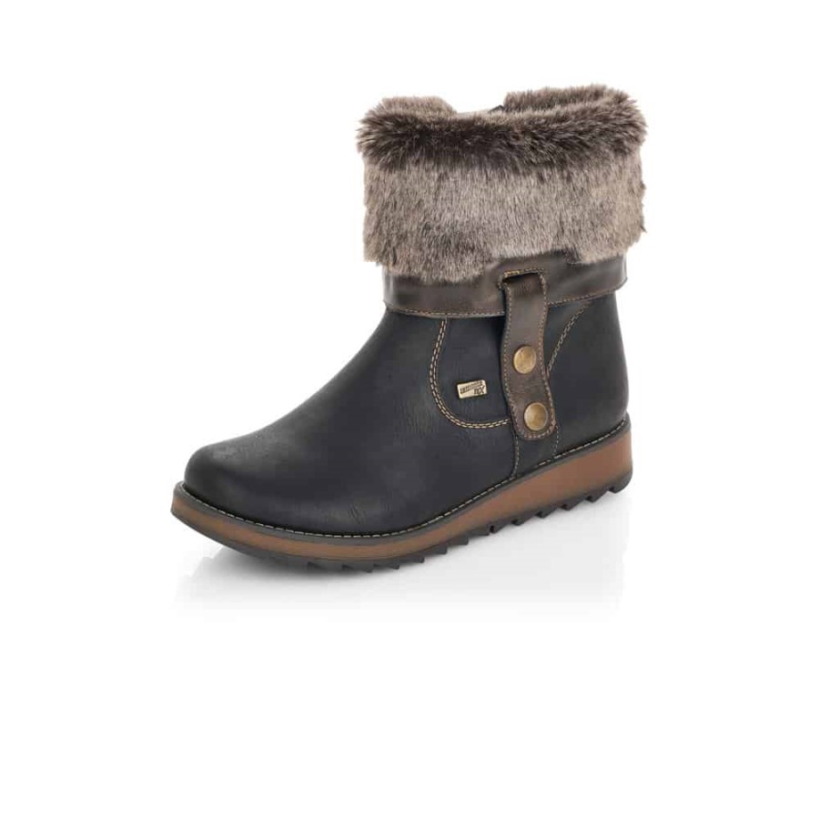 Rieker Remonte |d8874-01 Negru