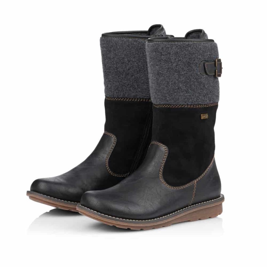 Rieker Remonte |r1075-02 Negru