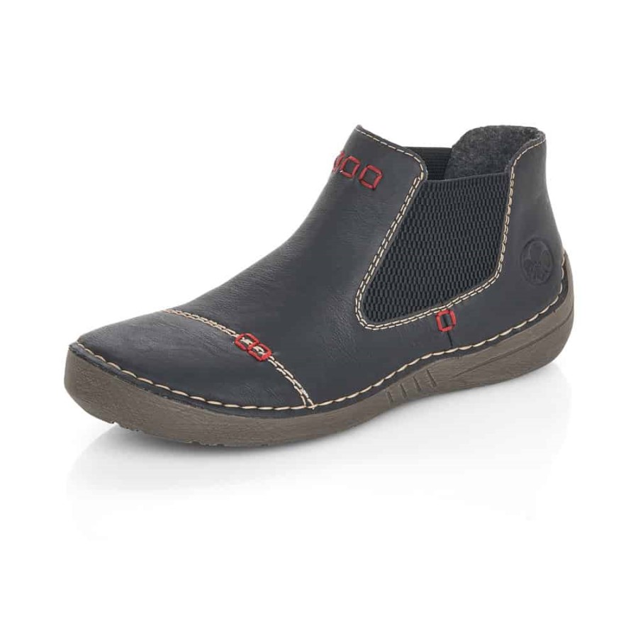 Rieker |52590-01 Negru