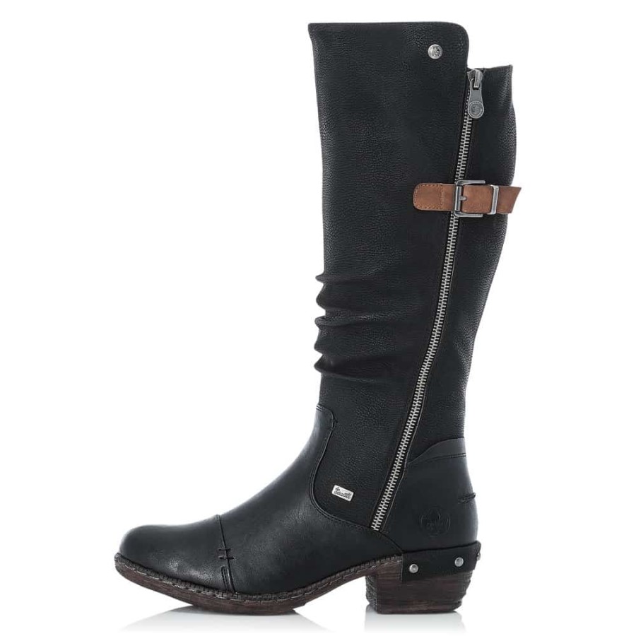 Rieker |93654-00 Negru