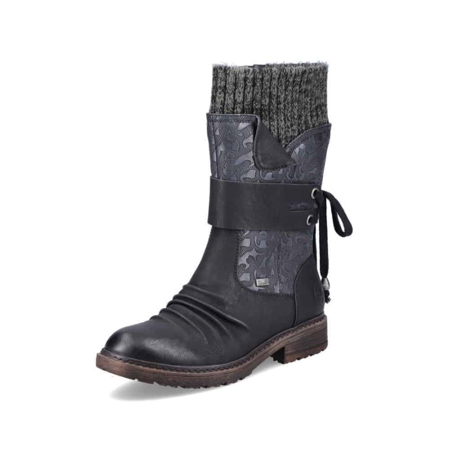 Rieker |94783-00 Negru