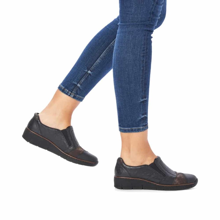 Rieker |53768-00 Negru